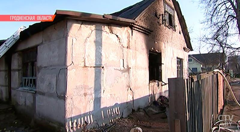 В Лидском районе семья погибла при пожаре